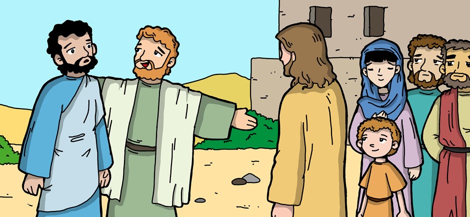 The disciples of John the Baptist meet Jesus: "We have found the Messiah."